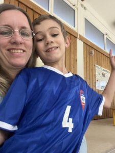 Immer unterwegs für den Fußball Einmal Saga immer SagaStark sein und siegen