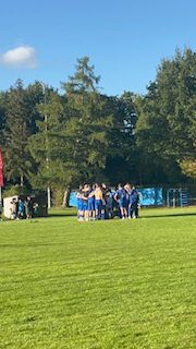 SAGA Fußballspieler auf dem Platz